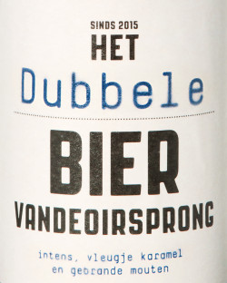 Het Dubbele bier Vandeoirsprong logo